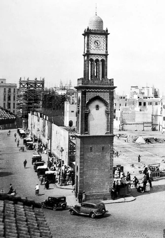 Historic Casablanca street scene